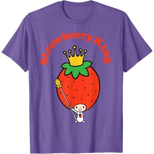 image:imageSanrio Strawberry King Classic Tee Shirt TShirtPurple Heather