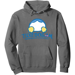 image:imageSanrio Tuxedosam Backside Logo Hoodie Pullover HoodieAsphalt Grey