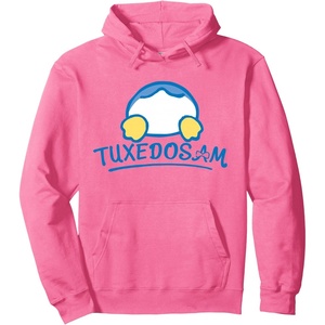 image:imageSanrio Tuxedosam Backside Logo Hoodie Pullover HoodieBright Pink