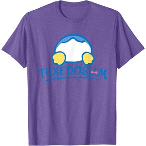 image:imageSanrio Tuxedosam Backside Logo Tee Shirt TShirtPurple Heather