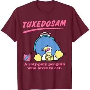 image:imageSanrio Tuxedosam Classic Tee Shirt TShirtBurgundy