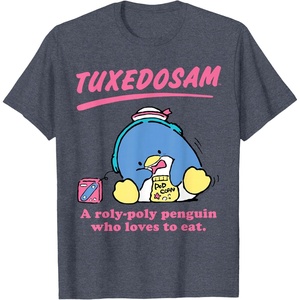 image:imageSanrio Tuxedosam Classic Tee Shirt TShirtHeather Blue