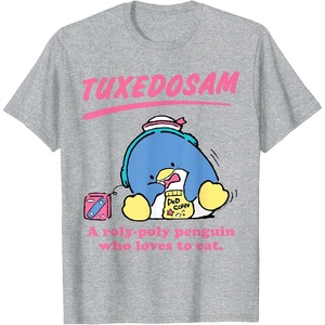 image:imageSanrio Tuxedosam Classic Tee Shirt TShirtHeather Grey