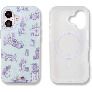 image:imageSonix x Sanrio Case for iPhone 12  iPhone 12 Pro  Compatible with MagSafe  10ft Drop Tested  Tuxedo BobaBleu Toile