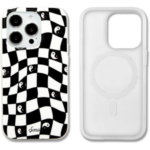 image:imageSonix x Sanrio Case for iPhone 12  iPhone 12 Pro  Compatible with MagSafe  10ft Drop Tested  Tuxedo BobaCheckmate Yin Yang