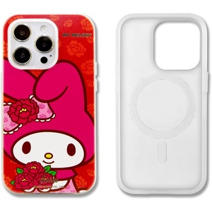 image:imageSonix x Sanrio Case for iPhone 12  iPhone 12 Pro  Compatible with MagSafe  10ft Drop Tested  Tuxedo BobaHK Melody Peonies