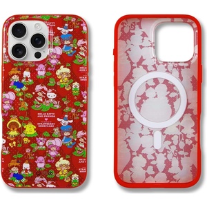 image:imageSonix x Sanrio Case for iPhone 12  iPhone 12 Pro  Compatible with MagSafe  10ft Drop Tested  Tuxedo BobaHello Kitty  Friends x Strawberry Shortcake
