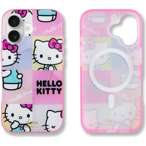 image:imageSonix x Sanrio Case for iPhone 12  iPhone 12 Pro  Compatible with MagSafe  10ft Drop Tested  Tuxedo BobaHello Kitty Grid