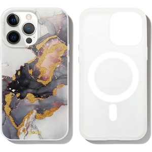 image:imageSonix x Sanrio Case for iPhone 12  iPhone 12 Pro  Compatible with MagSafe  10ft Drop Tested  Tuxedo BobaMarble  Nebula