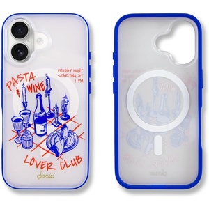 image:imageSonix x Sanrio Case for iPhone 12  iPhone 12 Pro  Compatible with MagSafe  10ft Drop Tested  Tuxedo BobaPasta  Wine