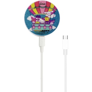 image:imageSonix x Sanrio Magnetic Charger for MagSafe for iPhone 16 iPhone 15 iPhone 14 iPhone 13 iPhone 12 Series  Fast Wireless Charger x 65ft Cable USBC  Hello Kitty Strawberry MilkHK Snapshots