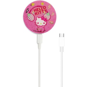 image:imageSonix x Sanrio Magnetic Charger for MagSafe for iPhone 16 iPhone 15 iPhone 14 iPhone 13 iPhone 12 Series  Fast Wireless Charger x 65ft Cable USBC  Hello Kitty Strawberry MilkHK Strawberry Milk