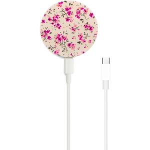 image:imageSonix x Sanrio Magnetic Charger for MagSafe for iPhone 16 iPhone 15 iPhone 14 iPhone 13 iPhone 12 Series  Fast Wireless Charger x 65ft Cable USBC  Hello Kitty Strawberry MilkCottage Floral Pink