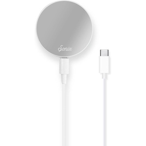 image:imageSonix x Sanrio Magnetic Charger for MagSafe for iPhone 16 iPhone 15 iPhone 14 iPhone 13 iPhone 12 Series  Fast Wireless Charger x 65ft Cable USBC  Hello Kitty Strawberry MilkSilver