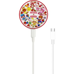 image:imageSonix x Sanrio Magnetic Charger for MagSafe for iPhone 16 iPhone 15 iPhone 14 iPhone 13 iPhone 12 Series  Fast Wireless Charger x 65ft Cable USBC  Hello Kitty Strawberry MilkHello Kitty  Friends x Strawberry Shortcake