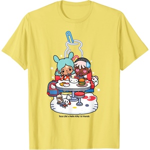 image:imageToca Life x Hello Kitty amp Friends Diner TShirtLemon Yellow