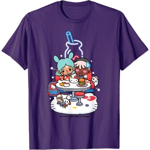 image:imageToca Life x Hello Kitty amp Friends Diner TShirtPurple