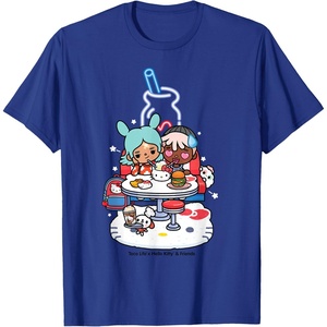 image:imageToca Life x Hello Kitty amp Friends Diner TShirtRoyal Blue