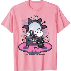 image:imageToca Life x Hello Kitty amp Friends Kuromi Vanity TShirtPink