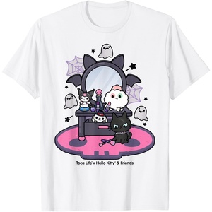 image:imageToca Life x Hello Kitty amp Friends Kuromi Vanity TShirtWhite