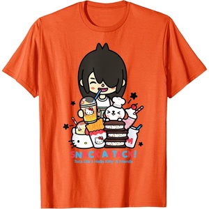 image:imageToca Life x Hello Kitty amp Friends Snack Attack TShirtOrange