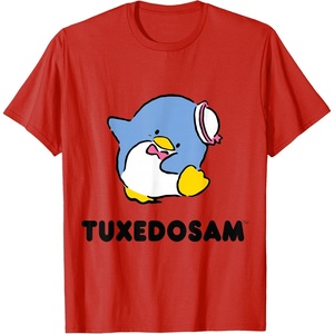 image:imageTuxedosam Character Front and Back TShirt SmallRed