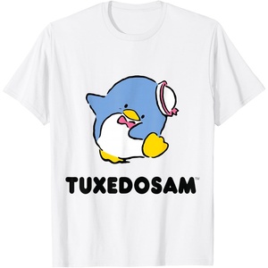 image:imageTuxedosam Character Front and Back TShirt SmallWhite