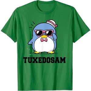 image:imageTuxedosam Summer Sunglasses TShirtKelly Green