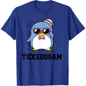 image:imageTuxedosam Summer Sunglasses TShirtRoyal Blue