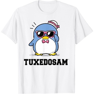 image:imageTuxedosam Summer Sunglasses TShirtWhite
