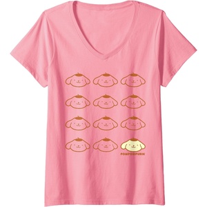 image:imageWomens Pompompurin Real VNeck TShirtPink