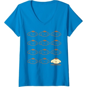 image:imageWomens Pompompurin Real VNeck TShirtSapphire Blue