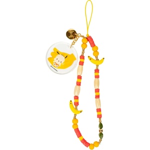 image:imageiFace Hello Kitty and Friends Beaded Wristlet Universal Phone Charm Strap  Cute Wrist Chain Lanyard Aesthetic Decor Strap for Cell Phone Camera Keys AirPods Keychainsl Pochacco  Banana