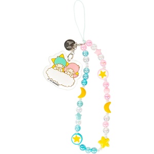 image:imageiFace Hello Kitty and Friends Beaded Wristlet Universal Phone Charm Strap  Cute Wrist Chain Lanyard Aesthetic Decor Strap for Cell Phone Camera Keys AirPods Keychainsj Little Twin Stars