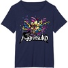 image:imageAggretsuko Happy New Years 2020 TShirtNavy Blue
