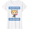 image:imageAggretsuko Love the Weekend Tee Shirt TShirtWhite