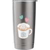 image:imageCinnamoroll Cafe Stainless Steel Insulated TumblerBrushed Steel