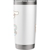 image:imageCinnamoroll Cafe Stainless Steel Insulated TumblerWhite