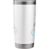 image:imageCinnamoroll Cafe Stainless Steel Insulated TumblerWhite