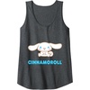 image:imageCinnamoroll Character Front and Back Tank TopDark Heather Grey