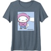 image:imageCinnamoroll Collection Streetwear Hoodie Print Premium Triblend TShirtSlate Grey