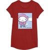 image:imageCinnamoroll Collection Streetwear Hoodie Print TShirtCranberry Red