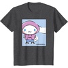 image:imageCinnamoroll Collection Streetwear Hoodie Print TShirtDark Heather Grey