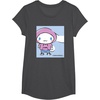image:imageCinnamoroll Collection Streetwear Hoodie Print TShirtDark Heather Grey