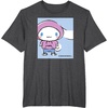 image:imageCinnamoroll Collection Streetwear Hoodie Print TShirtDark Heather Grey
