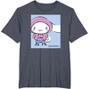 image:imageCinnamoroll Collection Streetwear Hoodie Print TShirtHeather Blue