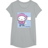 image:imageCinnamoroll Collection Streetwear Hoodie Print TShirtHeather Grey