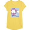 image:imageCinnamoroll Collection Streetwear Hoodie Print TShirtLemon Yellow