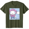 image:imageCinnamoroll Collection Streetwear Hoodie Print TShirtOlive Green