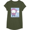 image:imageCinnamoroll Collection Streetwear Hoodie Print TShirtOlive Green